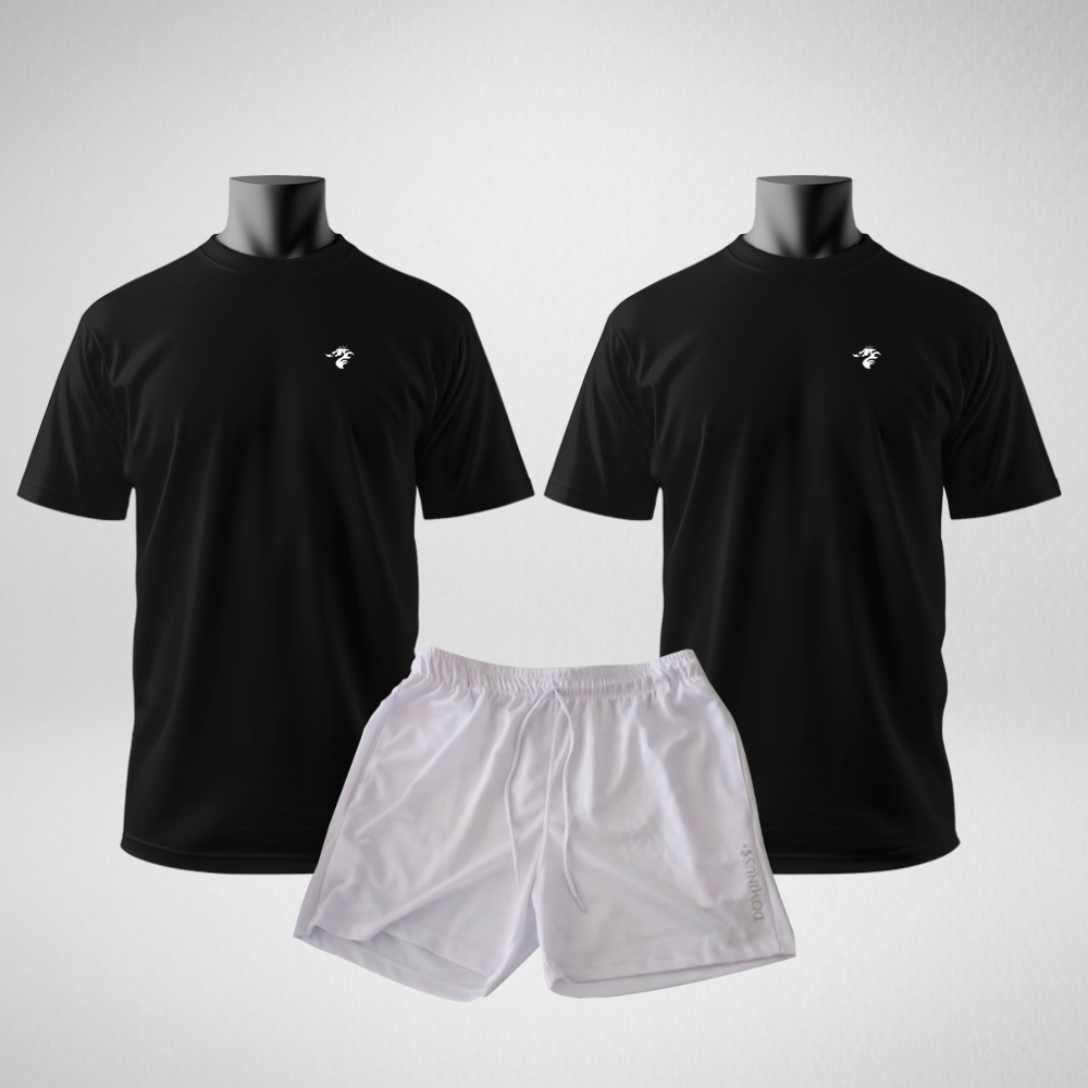 Combo 2 camisetas Dominus Dragon + Short Brinde