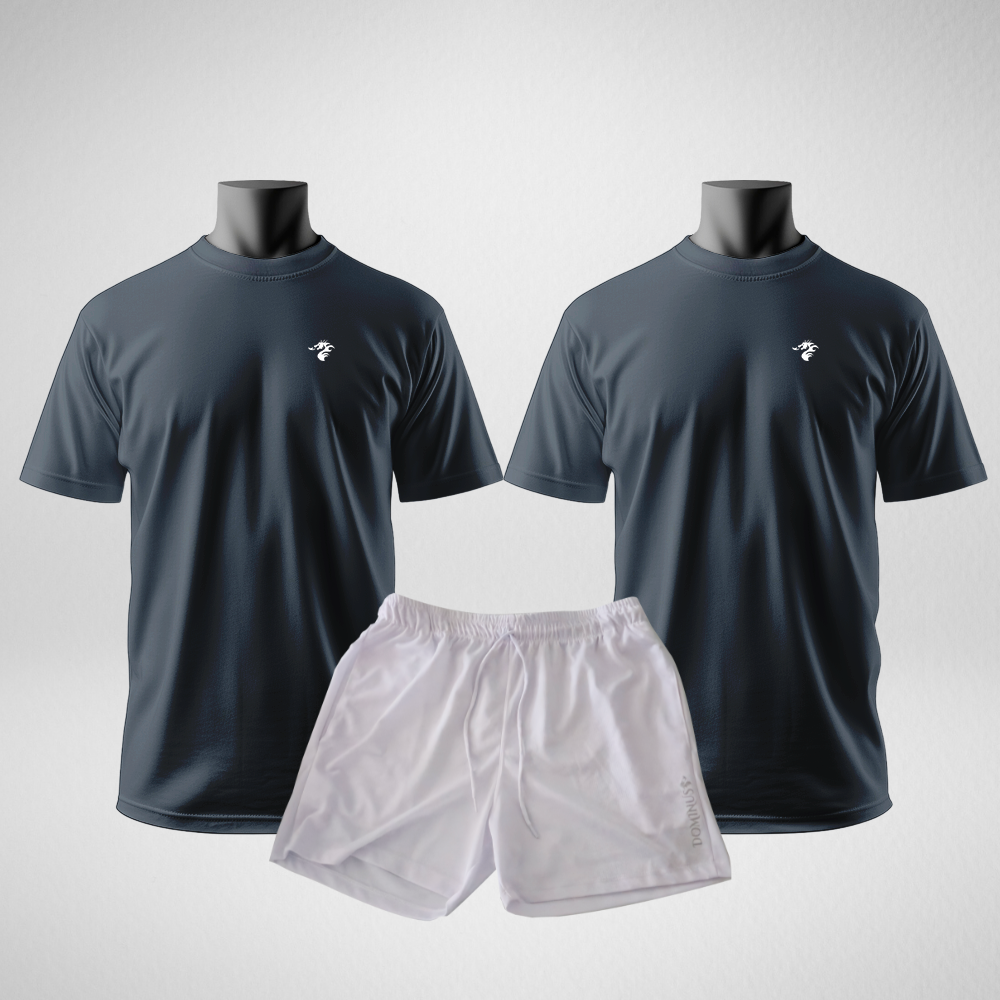 Combo 2 camisetas Dominus Dragon + Short Brinde