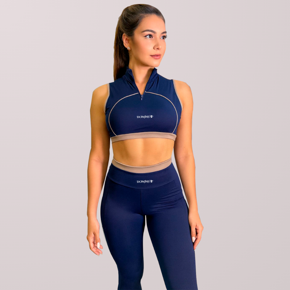 Conjunto Dominus Azul Marinho