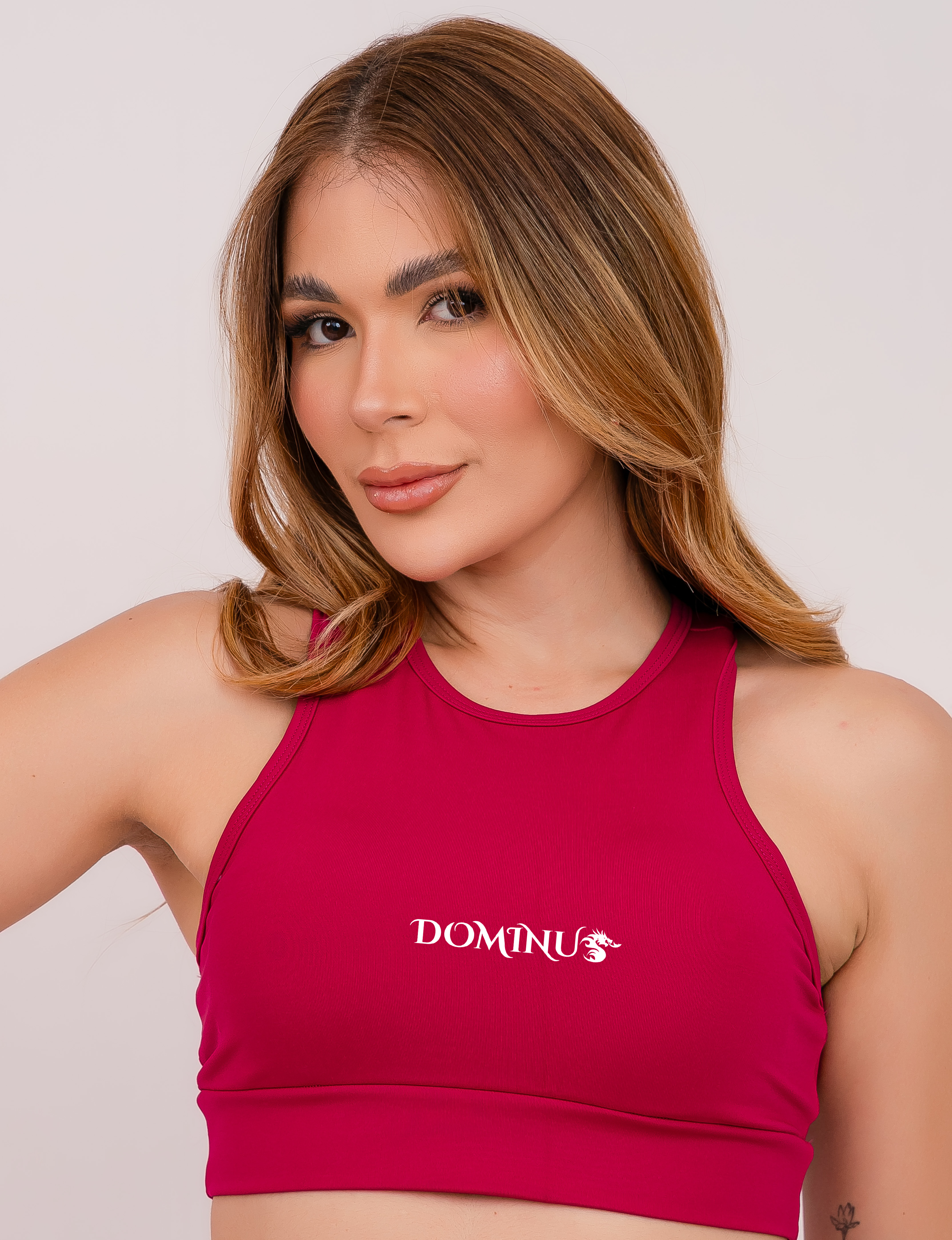 Top Feminino Bordô