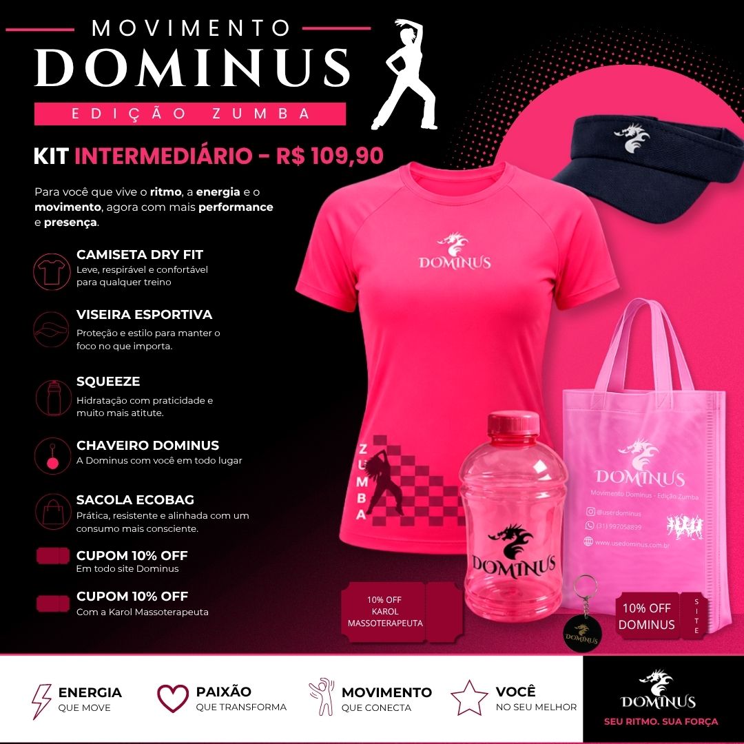 Kit Intermediário Movimento Dominus
