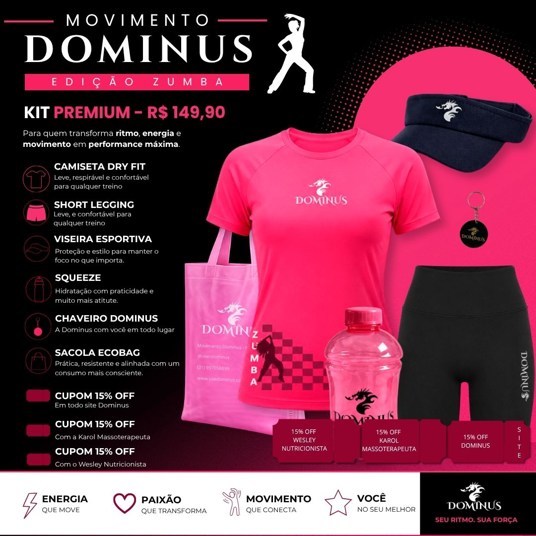 Kit Premium Movimento Dominus
