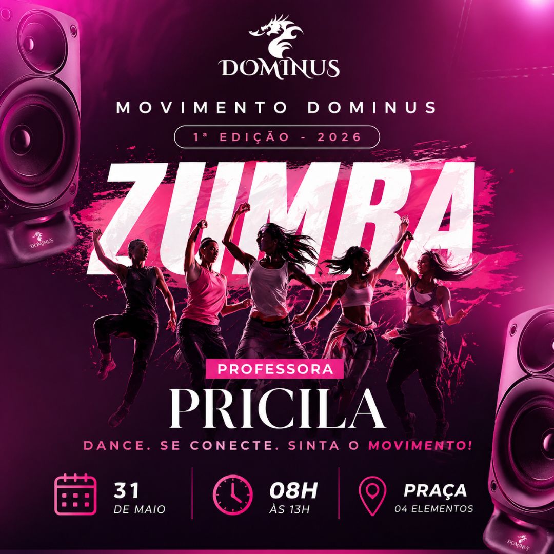 Movimento Dominus Edição Zumba — Professora Pricila